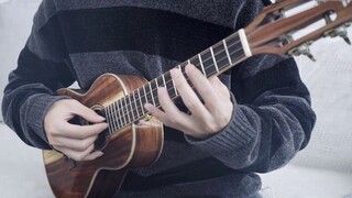 Ukulele fingerstyle "SpongeBob SquarePants Ending Song" is brainwashing and cute! ! ! Whoever plays 