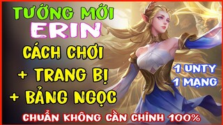 ERIN Liên Quân | Cách Chơi ERIN + Lên Đồ và Bảng Ngọc ERIN Liên Quân mùa mới mạnh nhất đi AD