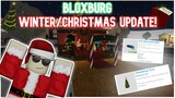Bloxburg CHRISTMAS UPDATE! || SNOWMOBILE?! || Welcome to Bloxburg