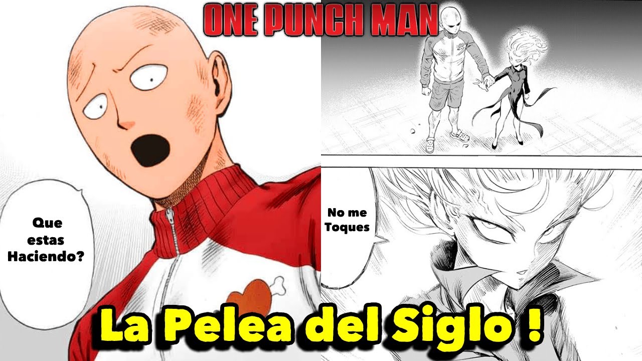 Saitama VS Garou - One Punch Man temporada 3 (Parte 19) Mangá 161