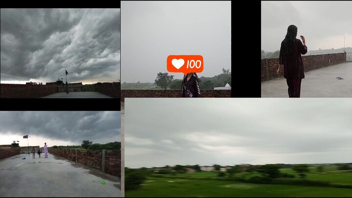 rain video viral