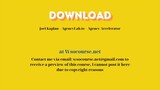 Joel Kaplan – AgencyLab.io – Agency Accelerator – Free Download Courses