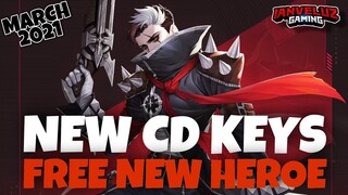 NEW & ACTIVE CD KEYS Mobile Legends ADVENTURE Patch 152 | March 2021 Gift CODES