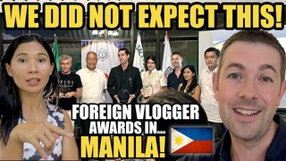 SHOCKED we were NOMINATED!... FOREIGN VLOGGER AWARDS in MANILA PHILIPPINES 🇵🇭 - Pusong Pinoy 2023
