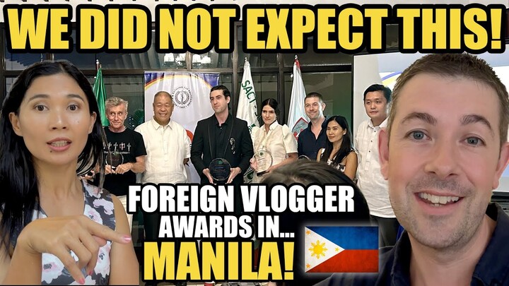 SHOCKED we were NOMINATED!... FOREIGN VLOGGER AWARDS in MANILA PHILIPPINES 🇵🇭 - Pusong Pinoy 2023
