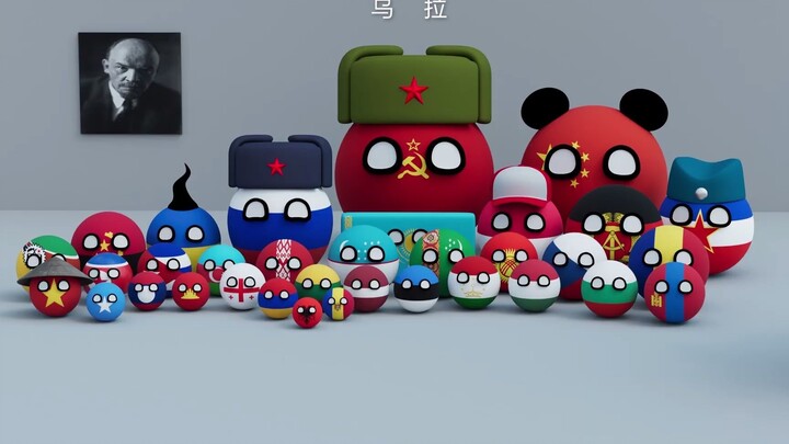【国家球】俄罗斯的朋友们！乌拉！【配音+中英字幕】