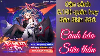 Cận cảnh đốt 5k1 quân huy săn LAURIEL THỨ NGUYÊN VỆ THẦN / Rum ●○ Lauriel / LIÊN QUÂN