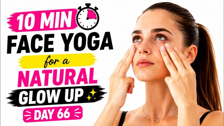 Try This 10-Minute Face Yoga for a Natural Glow Up 👀✨