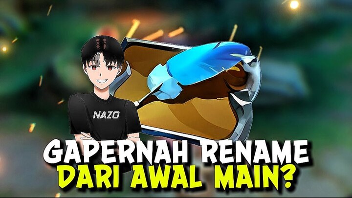 Ada gak yang gapernah gonta ganti nickname mlbb dari awal main??