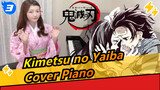 [Kimetsu no Yaiba/Emosional] Ep19, Nezuko, Kamado Tanjiro no Uta, Cover Piano_3