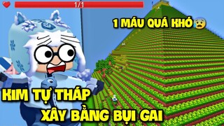 BẠN SẼ XÓA MINI WORLD VÌ TỨC ĐIÊN KHI CHƠI MAP 1 MÁU SIÊU SIÊU KHÓ NÀY TRONG MINI WORLD * MEOWPEO