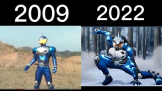[clips] Kamen Rider Accel TRIAL FORM [TV vs Anime] (2009 vs 2022) 【  Kamen Rider W vs Fuuto PI  】