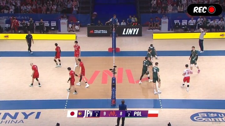 VNL_Poland vs Japan Set 5