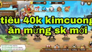 Hải tặc đại chiến-tiêu 40k kimcuong mừng sự kiện mới