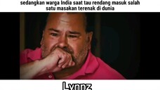 Warga india ketika tau rendang terbuat dari...