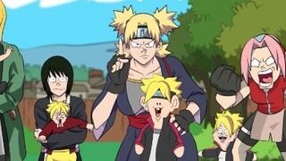 Minato left Naruto a legacy, and Naruto used it with great pleasure
