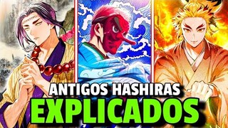 TODOS OS ANTIGOS PILARES EXPLICADOS! DEMON SLAYER | KIMETSU NO YAIBA