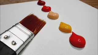 KING ART   N  #691   RED   PAINTING TUTORIAL