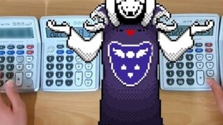 เล่น UNDERTALE "ความหวังและความฝัน" ด้วยเครื่องคิดเลข 5 เครื่อง