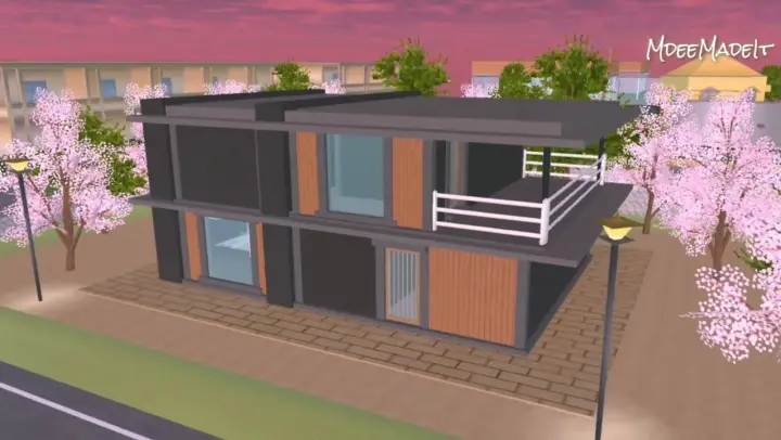 Modern House #2 | Tutorial (Sakura School Simulator)