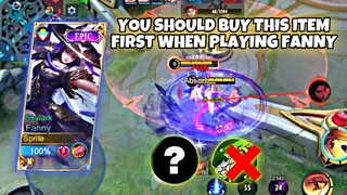 THIS ITEM IS BETTER THAN BLADE OF DESPAIR?!!🔥 | Fanny Gameplay | MLBB