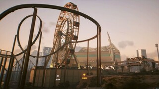 HOW BIG IS THE MAP in Cyberpunk 2077? Sprint Across Night City (At Night)