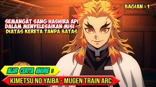 SEMANGAT MEMBARA SANG HASHIRA API - ALUR CERITA ANIME KIMETSU NO YAIBA - MUGEN TRAIN ARC - PART 1