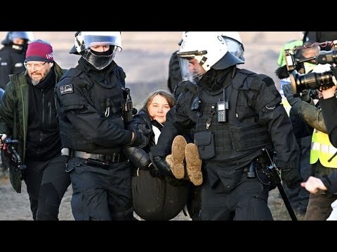 Thunberg arrested during protest over German coal mine expansion