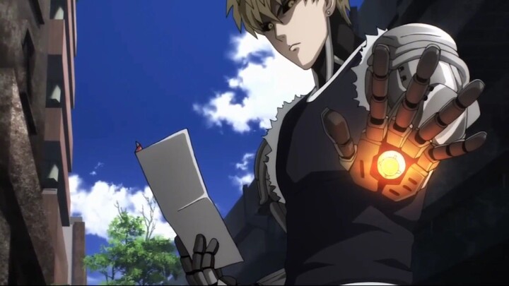 genos wajah serius 😳