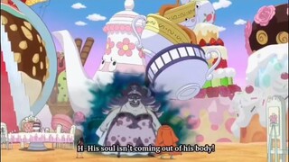 Jinbei faces big mom 😯