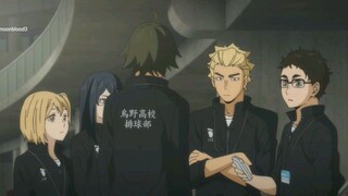 Kiyoko-san retrieved Hinata's shoes