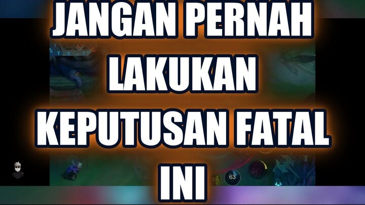 🔥 JANGAN PERNAH LAKUKAN KEPUTUSAN FATAL INI DI DEPAN ORANG LAIN!