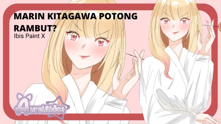 GAMBAR MARIN KITAGAWA VERSI POTONG RAMBUT