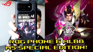 INI HP GW❗ ROG PHONE 6 MLBB M5 SPECIAL EDITION ❗ HP GAMING TERBAIK 2023 + YU ZHONG SKIN M5