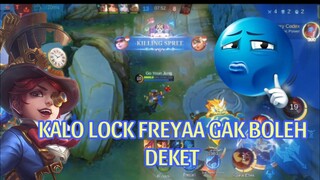 KALO LOCK FREYYA GAK BOLEH DEKET:)