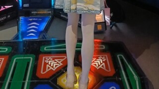 之前去e舞成名的寄明月，不太会跳舞机随便拍拍也不后期了