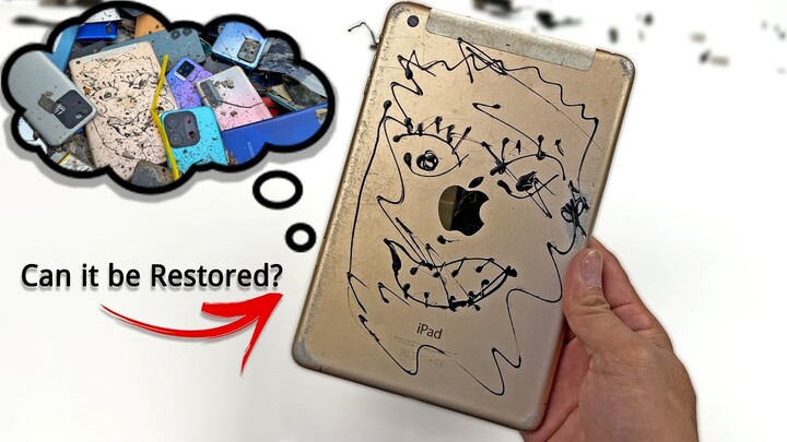 Restoration Abandoned Broken iPad mini 3 | How To Restore iPad mini 3 Cracked