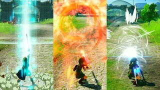 All Link Weapons Complete Moveset - Hyrule Warriors: Age of Calamity