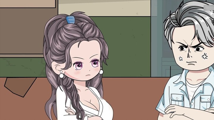 This woman has fair skin, beautiful face and long legs. When she gets angry, she is more powerful th