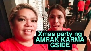 XMAS PARTY NG AMRAK KARMA GSIDE BAR..ANGB SAYAAA