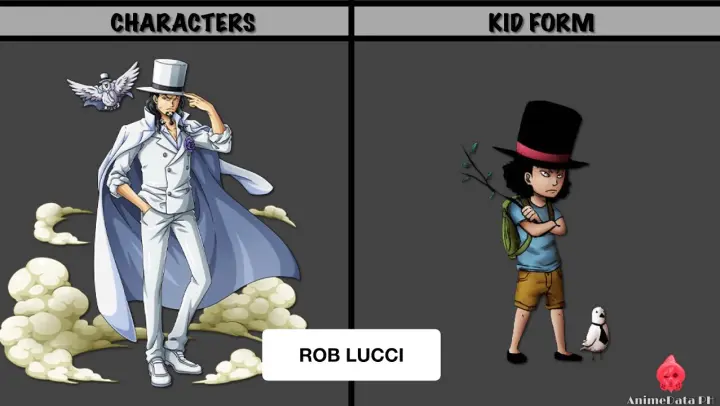 CP9 MEMBERS AS A KID  | One Piece | AnimeData PH