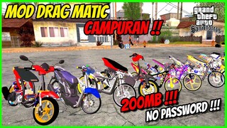 RINGAN ❗❗ MOD MOTOR DRAG MATIC + SOUND GTA SA LITE ANDROID TERBARU 2023 // NO PASSWORD