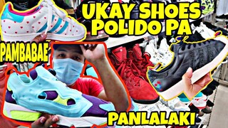 UKAY SHOES PANG BABAE AT PANLALAKI MERON DITO 80% GOOD CONDITION PA KARAMIHAN