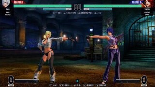 KOF15　世界１位アンヘル　キレッキレの動き　ヴァネッサをスピードコンボで圧倒