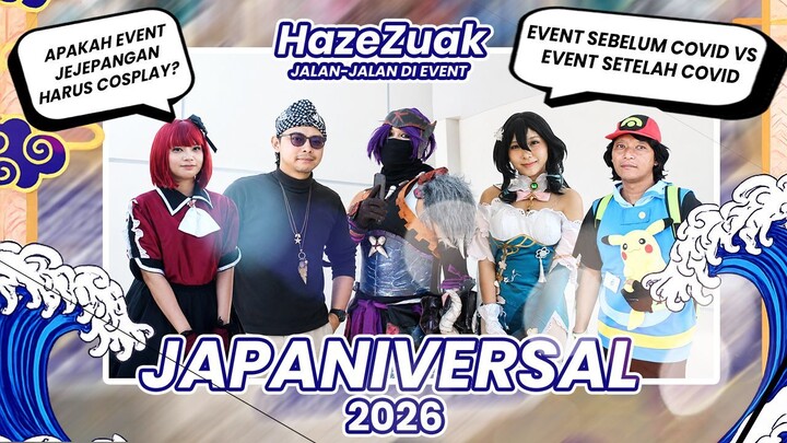 Jalan-jalan di event JAPANIVERSAL 2026! | Event jejepangan surabaya