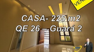VENDA #casa Guara 2 QE 26 - 225 m2 #linda #imovel #brasilia #casaguara #luxo #moderna #energia #sol