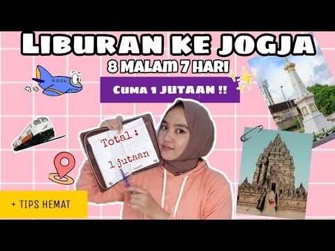 LIBURAN KE JOGJA CUMA 1 JT ! ( TERMASUK PESAWAT, HOTEL,MAKAN, WISATA,MOBIL)