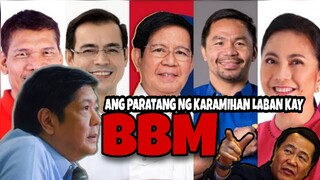 Ang Paratang ng KARAMIHAN laban kay BBM!