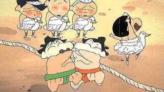 “为了赢下这场拔河比赛的战术也太抽象了吧”