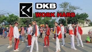 [KPOP IN PUBLIC CHALLENGE] DKB(다크비) - Work Hard (난 일해) Dance Cover by CALLVIXION from INDONESIA